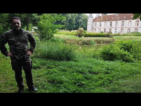 Découverte du parcours d'obstacles de Pecy pour la compétition sportive du 3e CNC.